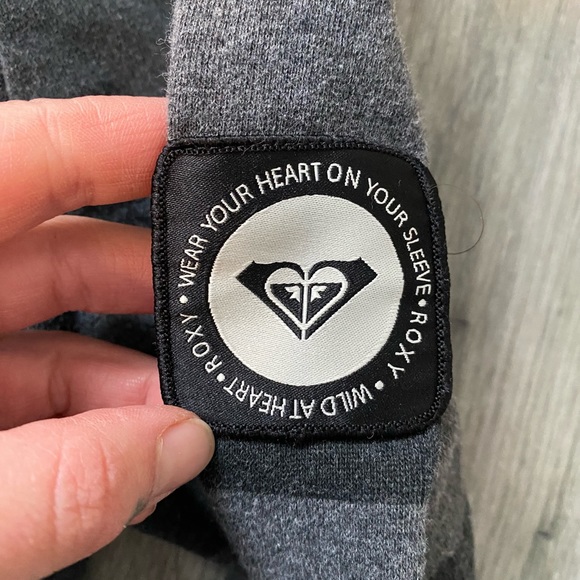 Roxy high neck sweatshirt women’s size L large - Picture 2 of 3